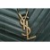 Saint Laurent College Monogram Medium Green Leather Bag 18927380