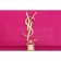 Saint Laurent Cassandre Tassel Fuchsia Clutch
