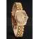 Swiss Rolex Lady-Datejust Champagne Dial Diamond Bezel Gold Jubilee Bracelet 1454096
