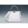 Fendi Peekaboo Whipstitch White Leather Bag  18927311