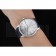 Swiss Vacheron Constantin Patrimony Silver Dial Silver Diamonds Case Blue Leather Bracelet 1454161