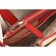 Burberry Medium Canvas Check Tote Bag Red 607802