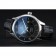 Omega DeVille Black Dial Stainless Steel Case Black Leather Strap  622829