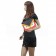 Fendi Bag Bugs Red Yellow And Black Leather Flat Pouch 18927340