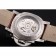 Panerai Luminor Marina 1950 Black Dial Brushed Steel Case Light Brown Leather Strap