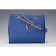Saint Laurent Classic Monogram Shopping Bag Royal Blue 607879