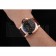 Panerai Luminor Marina 8 Days Black Dial Rose Gold Case Brown Leather Strap