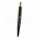 Cartier Gold Rimmed Black Ballpoint Pen  622759