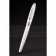 MontBlanc Silver Cutwork Ballpoint Pen With MB Engraved Cap 98058