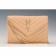 Saint Laurent Monogram Wallet On Chain Light Brown