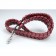 Fendi Peekaboo Whipstitch Dark Red Leather Bag  18927313