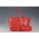 Goyard St Louis Tote Red