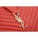 Saint Laurent Classic Monogram Shopping Bag Red 607880