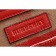 Burberry Medium Canvas Check Tote Bag Red 607802