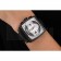 Tag Heuer Monaco Black-Red Perforated Leather Strap White Dial 80307
