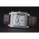 Piaget Emperador Limited Edition White Dial Engraved Silver Case Brown Leather Bracelet  1454138