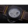 Swiss Panerai Luminor Ceramica Flyback Chronograph Black Dial Black Case Brown Leather Strap