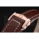 Swiss Omega Speedmaster Professional Brown Dial Gold Case Brown Leather Bracelet 1453939
