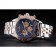 Breitling Chronomat Blue Dial Rose Gold Bezel And Subdials Stainless Steel Case Two Tone Bracelet