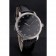 Patek Philippe Calatrava Black Dial Stainless Steel Case Black Leather Strap