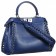 Fendi Peekaboo Whipstitch Blue Leather Bag  18927309
