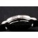 Patek Philippe Calatrava Black Dial Diamond Hour Marks Double Ribbed Bezel Stainless Steel Case Black Leather Strap
