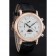 Patek Philippe Grand Complications White Dial Engraved Rose Gold Case Black Leather Bracelet 1454144