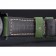 Panerai Luminor Marina Ion Plated Stainless Steel Bezel Green Leather Bracelet  622312
