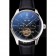 IWC Portofino Tourbillon Black Dial Stainless Steel Case Black Leather Strap