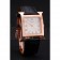Hermes Heure H White Dial Gold Case Black Leather Strap