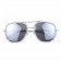 Tom Ford Cyrille Aviator White Frame Sunglasses 307900