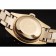 Rolex Datejust 18k Yellow Gold Plated Stainless Steel Diamond Plated 98076