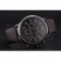 Emporio Armani Classic Chronograph Brown Dial Silver Case Brown Leather Bracelet  622341