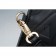 Salvatore Ferragamo Embossed Black Leather Wristlet 18927370