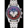 Breitling Certifie Polished Silver Stainless Steel Strap Black Dial Chronograph 80173