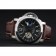 Panerai Luminor GMT Black Dial Brown Leather Bracelet