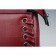 Fendi Peekaboo Whipstitch Dark Red Leather Bag  18927313