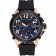 Porsche Design Indicator Black Dial Gold Case Black Rubber Strap