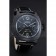 Panerai Luminor Black Ionized Stainless Steel Case Black Dial Black Leather Strap 98162