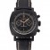 Swiss Panerai Radiomir 1940 Chronograph Black Dial Black Ionized Case Black Leather Strap