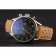 Tag Heuer Carrera SpaceX Silver Bezel with Black Dial and Light Brown Leather Strap tag264  621535