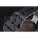 Porsche Design Indicator Black Dial Gold Numerals Black PVD Case Black Rubber Strap