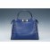 Fendi Peekaboo Whipstitch Blue Leather Bag  18927309