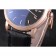 Patek Philipe Calatrava Roze Gold Polished Bezel Black Leather Bracelet 801432