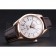 Omega Seamaster Planet Ocean GMT White Dial Rose Gold Case Brown Leather Band  622400