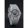 Richard Mille RM 033 Extra Flat Automatic Diamond Case Grey Rubber Bracelet 1454194