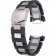 Tag Heuer Plated Stainless Steel and Black Rubber Bracelet  622501