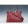 Fendi Peekaboo Whipstitch Dark Red Leather Bag  18927313