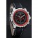 Breilting Bentley Supersports Black And Red Dial Black Leather Bracelet  622430