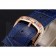 Franck Muller Double Mistery 4 Saisons White Dial Rose Gold Case Blue Leather Strap